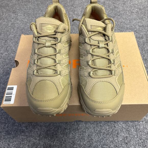 NEW Merrell Men's Size 9.5 Moab 2 Tactical Shoe Boots Coyote J15857 - Picture 2 of 6
